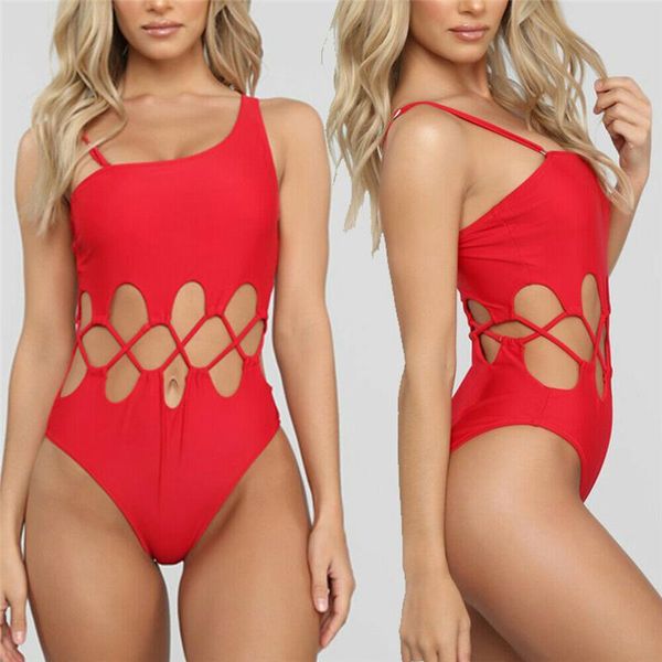 women's jumpsuits & rompers 2021 fashion women bodysuit hollow out solid color swimwear bathing suit beach wear playsuits, Black;white
women's jumpsuits & rompers 2021 fashion women bodysuit hollow out solid color swimwear bathing suit beach wear playsuits, Black;white