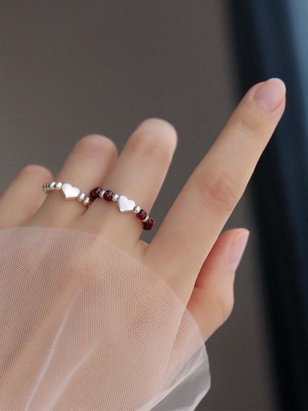 wedding rings silver color bead heart shape open ring elastic chain cute fashion love flora jewelry for women girl child gifts adjustable, Slivery;golden
wedding rings silver color bead heart shape open ring elastic chain cute fashion love flora jewelry for women girl child gifts adjustable, Slivery;golden