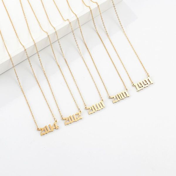 chains fashion custom necklace special date year number pendant 19991999-2021 jewelry gift, Silver
chains fashion custom necklace special date year number pendant 19991999-2021 jewelry gift, Silver