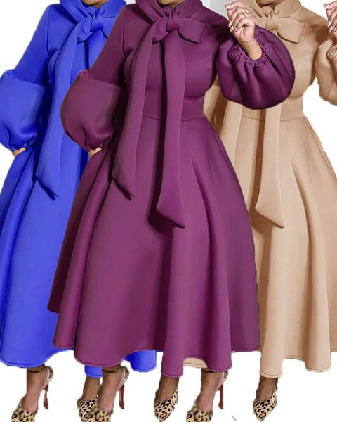 casual dresses elegant office lady solid color long lantern sleeve 3xl expansion skirt dress, Black;gray
casual dresses elegant office lady solid color long lantern sleeve 3xl expansion skirt dress, Black;gray