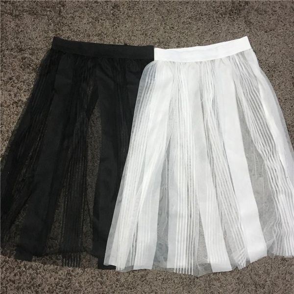 skirts tulle womens lace mesh transparent skirt ladies spring summer vintage high waist striped white overskirt s35, Black
skirts tulle womens lace mesh transparent skirt ladies spring summer vintage high waist striped white overskirt s35, Black