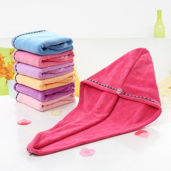 towel shower cap magic microfiber hair quick drying dryer bath wrap hat turban dry bonnet
towel shower cap magic microfiber hair quick drying dryer bath wrap hat turban dry bonnet