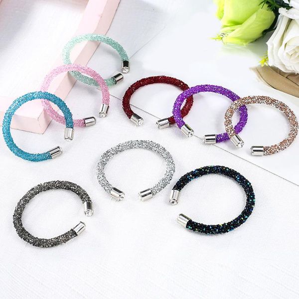 bangle exquisite crystal brand open bangles women's for women jewelry fashion gift 2021, Black
bangle exquisite crystal brand open bangles women's for women jewelry fashion gift 2021, Black