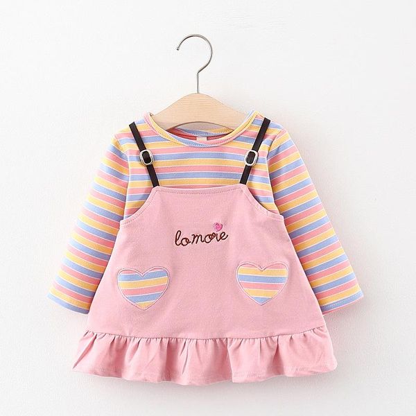 girl's dresses menoea baby girl fashion toddler colorful striped clothes party sweet infant costume born girls preppy vestidos, Red;yellow
girl's dresses menoea baby girl fashion toddler colorful striped clothes party sweet infant costume born girls preppy vestidos, Red;yellow