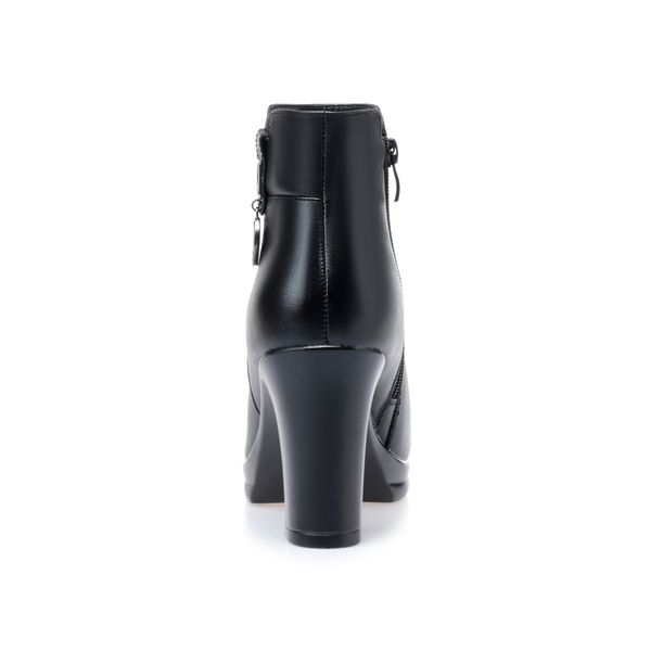 Autumn Winter Plus Velvet High Heels Womens Leather Shoes Thick Heel Leather Short Boots Single Boots Mother Winter Boots, Black singel
Autumn Winter Plus Velvet High Heels Womens Leather Shoes Thick Heel Leather Short Boots Single Boots Mother Winter Boots, Black singel