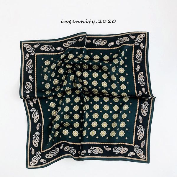 fashion 2021 women summer beach 100% natural real silk scarf small neck scarves shawl bandana hijab poncho 53*53cm, Blue;gray
fashion 2021 women summer beach 100% natural real silk scarf small neck scarves shawl bandana hijab poncho 53*53cm, Blue;gray