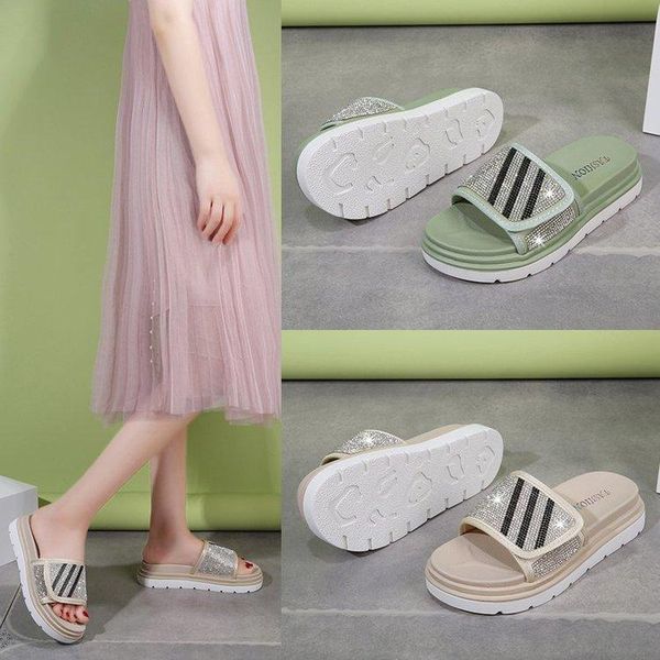 summer woman slippers lady platform flower casual beach flip flops sandals women female high heel, Black
summer woman slippers lady platform flower casual beach flip flops sandals women female high heel, Black