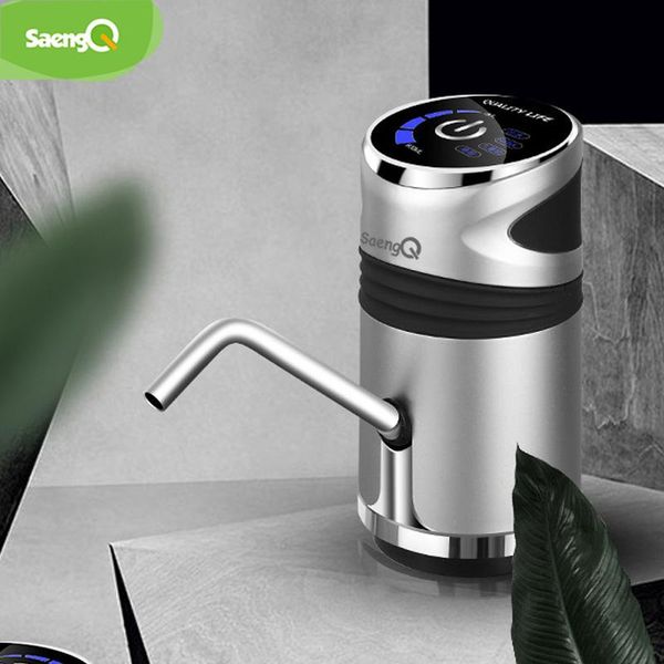 saengq automatic electric water pump usb charging button dispenser gallon bottle drinking switch for pumping device
saengq automatic electric water pump usb charging button dispenser gallon bottle drinking switch for pumping device