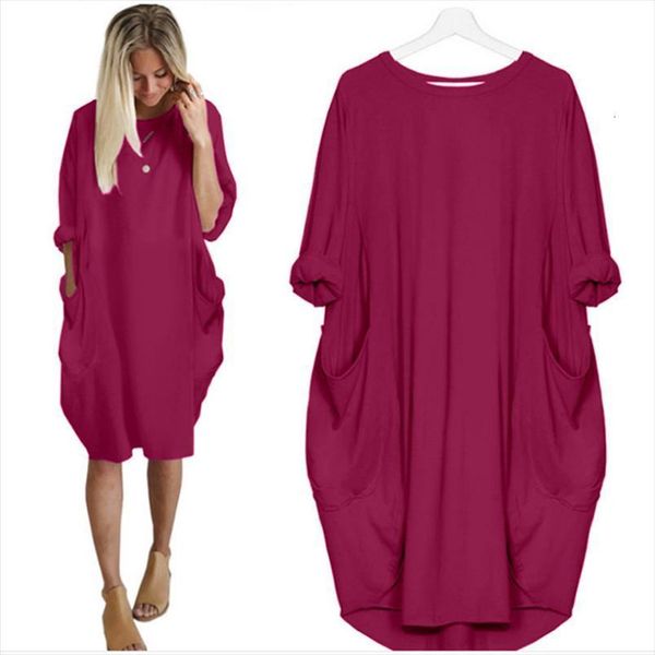 solid mini pocket women dresses o neck elegant loose harajuku plus size 5xl, Black;gray
solid mini pocket women dresses o neck elegant loose harajuku plus size 5xl, Black;gray