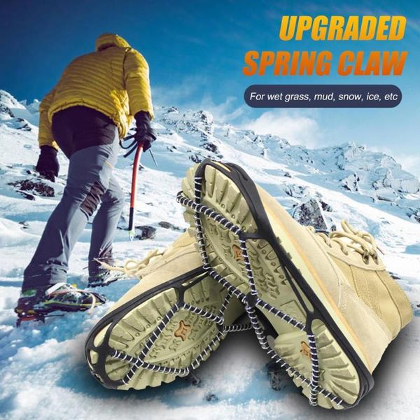 cords, slings and webbing climbing crampons skillful manufacture 1 pair spring ice outdoor non-slip snow ski shoe cover grips
cords, slings and webbing climbing crampons skillful manufacture 1 pair spring ice outdoor non-slip snow ski shoe cover grips