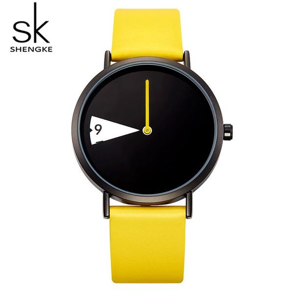 wristwatches shengke quartz women fashion luxury creative montre femme girls brand watches leather clock, Slivery;brown
wristwatches shengke quartz women fashion luxury creative montre femme girls brand watches leather clock, Slivery;brown