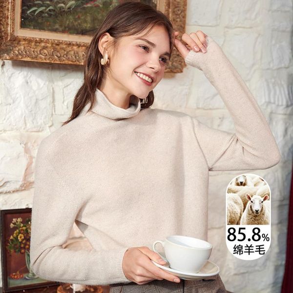 women's sweaters shzq knitwear female pullover 2021 fashion foreign style long sleeve wool pile collar sweater autumn and winter, White;black
women's sweaters shzq knitwear female pullover 2021 fashion foreign style long sleeve wool pile collar sweater autumn and winter, White;black