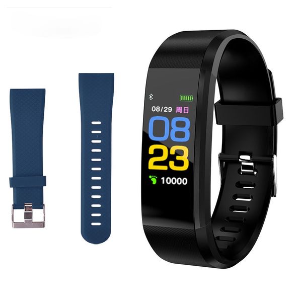115 Plus Smart Bracelet Wristband Blood Pressure Smart Watch With Strap Fitness Heart Rate Monitor 115Plus Tracker Smartwatch
115 Plus Smart Bracelet Wristband Blood Pressure Smart Watch With Strap Fitness Heart Rate Monitor 115Plus Tracker Smartwatch