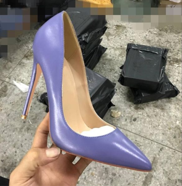 fashion purple leather poined toe stiletto high heel shoe pump high-heeled shoes dress, Black
fashion purple leather poined toe stiletto high heel shoe pump high-heeled shoes dress, Black