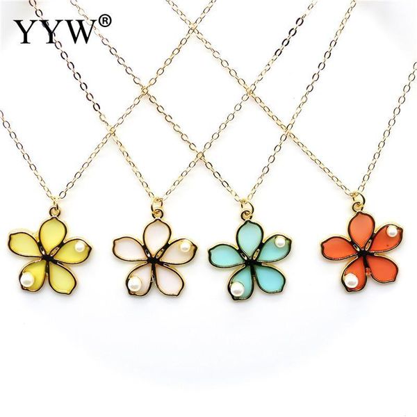 sweet flowers pattern pendant women necklace plastic pearl golden chain jewelry bijoux girlfriends birthday gifts gargantilha necklaces, Silver
sweet flowers pattern pendant women necklace plastic pearl golden chain jewelry bijoux girlfriends birthday gifts gargantilha necklaces, Silver