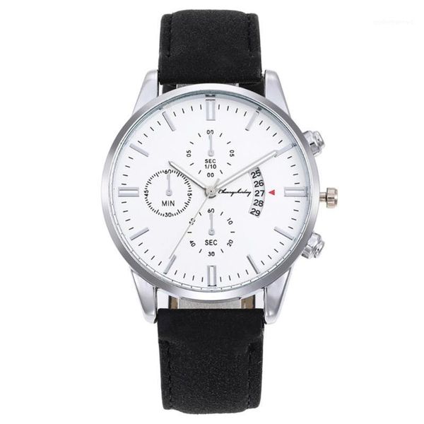 men women fashion watches leather band ultra thin luxury business clock chronograph sport quartz wrist with calendar wristwatches, Slivery;brown
men women fashion watches leather band ultra thin luxury business clock chronograph sport quartz wrist with calendar wristwatches, Slivery;brown