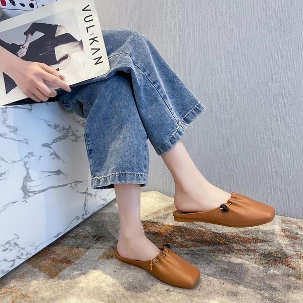 slippers cover toe loafers women summer female shoes luxury slides mules low designer flat rubber basic fashion rome2021, Black
slippers cover toe loafers women summer female shoes luxury slides mules low designer flat rubber basic fashion rome2021, Black