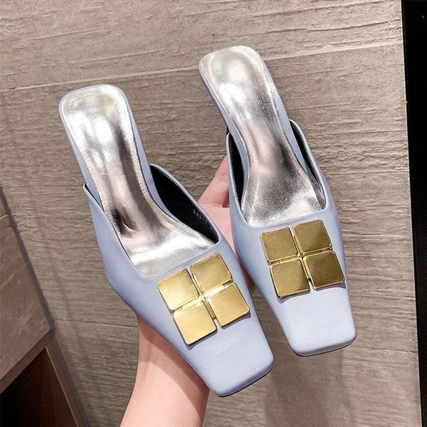 slippers 2021 summer women baotou stiletto mid-high-heeled sandals muller shoes wome heels, Black
slippers 2021 summer women baotou stiletto mid-high-heeled sandals muller shoes wome heels, Black