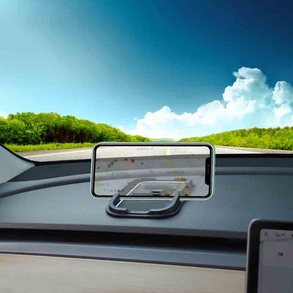 mobile phone rack cushion in the car can be placed on soft rubber instrument 
mobile phone rack cushion in the car can be placed on soft rubber instrument