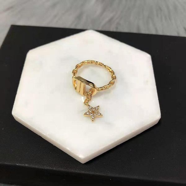 aaa designer jewelry new letter opening adjustable ring female fashion simple qv72, Silver
aaa designer jewelry new letter opening adjustable ring female fashion simple qv72, Silver