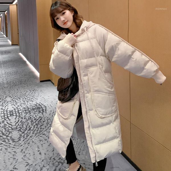 women's down & parkas 2021 plus size cotton jacket quality female korean loose long winter coat jackets hooded warm parka overcoat, Black
women's down & parkas 2021 plus size cotton jacket quality female korean loose long winter coat jackets hooded warm parka overcoat, Black