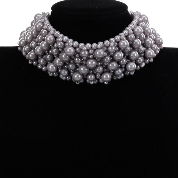 earrings & necklace bk india jewelry set strand pearl chunky choker statement bib bracelet sets women wedding party dress, Silver
earrings & necklace bk india jewelry set strand pearl chunky choker statement bib bracelet sets women wedding party dress, Silver