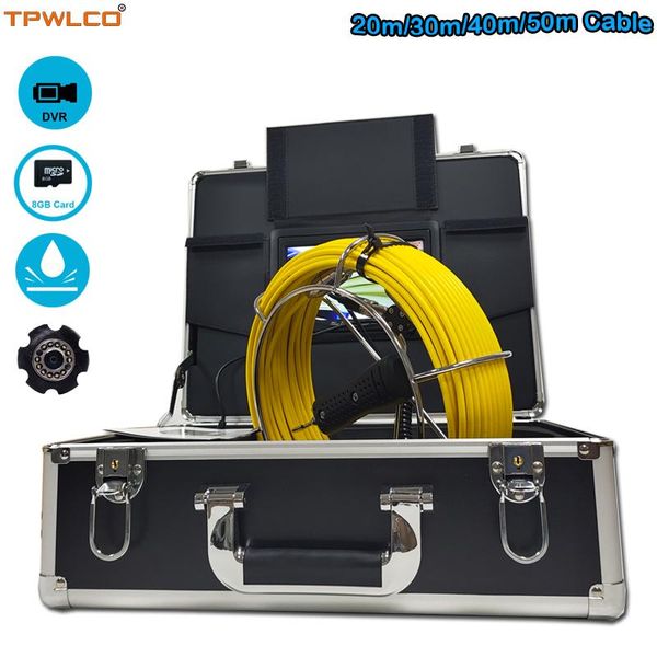7inch monitor 20-50m special cable diameter 23mm waterproof drain sewer camera 8gb sd card with dvr for inspection system ip cameras
7inch monitor 20-50m special cable diameter 23mm waterproof drain sewer camera 8gb sd card with dvr for inspection system ip cameras