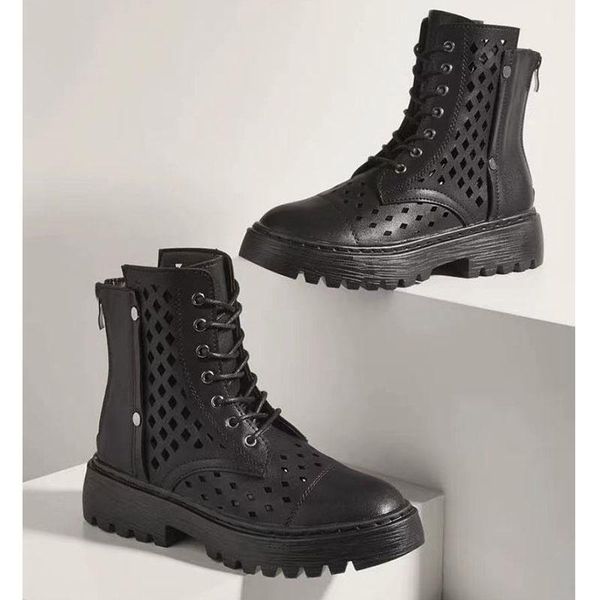 boots summer thin section 2021 net hollow breathable inner increase female shoes white short, Black
boots summer thin section 2021 net hollow breathable inner increase female shoes white short, Black
