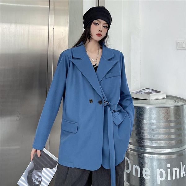 women's suits & blazers suit jacket autumn women's clothing 2021 fashion korean version loose thin section temperament konishi clot, White;black
women's suits & blazers suit jacket autumn women's clothing 2021 fashion korean version loose thin section temperament konishi clot, White;black