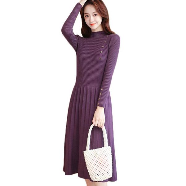 casual dresses fall winter dress women half turtleneck sweater pullover knit slim plus size high stretch female office, Black;gray
casual dresses fall winter dress women half turtleneck sweater pullover knit slim plus size high stretch female office, Black;gray