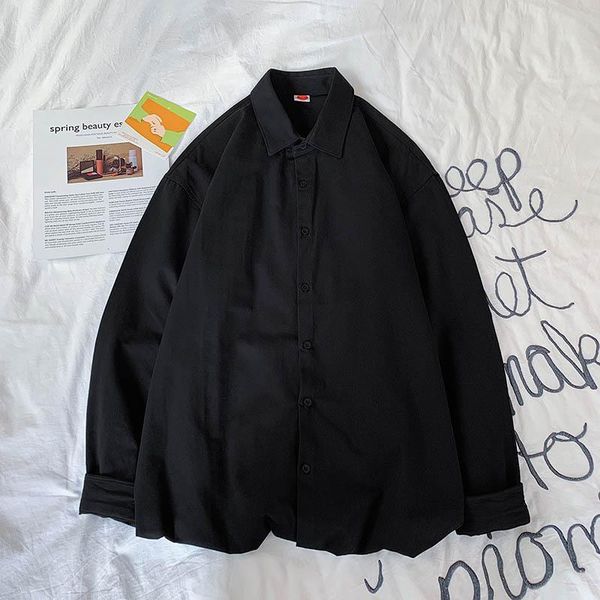 men's casual shirts 10 colors autumn button down shirt 100% cotton long sleeve khaki black green white pink, White;black
men's casual shirts 10 colors autumn button down shirt 100% cotton long sleeve khaki black green white pink, White;black