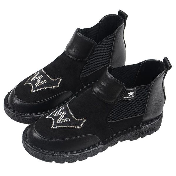 boots nice girl retro soft bottom short handmade women shoes comfortable wild literary bare japanese casual, Black
boots nice girl retro soft bottom short handmade women shoes comfortable wild literary bare japanese casual, Black