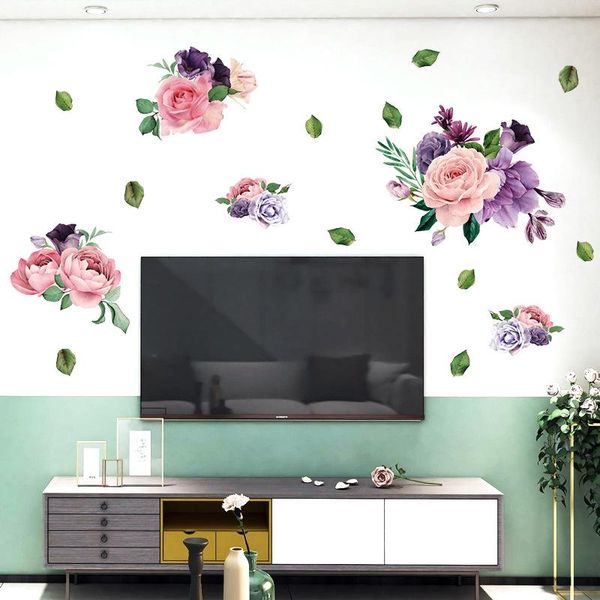 wall stickers morden living room decoration beauty flowers self adhesive film window refrigerator for home decor
wall stickers morden living room decoration beauty flowers self adhesive film window refrigerator for home decor