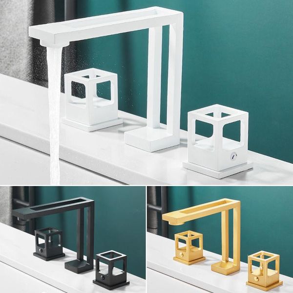 bathroom sink faucets basin faucet black brass widespread 3 hole mixer double handle cold water tap
bathroom sink faucets basin faucet black brass widespread 3 hole mixer double handle cold water tap