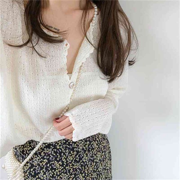 embroidery transparent womens blouses summer femme casual women shirt long sleeve girls blouse plus size blusas 210417, White;black
embroidery transparent womens blouses summer femme casual women shirt long sleeve girls blouse plus size blusas 210417, White;black