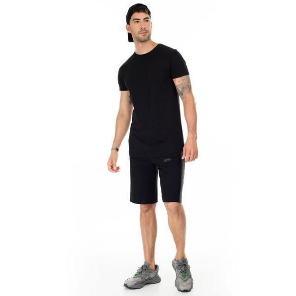 buratti articulated gusset of short large size men 's 1592021 men's shorts, White;black
buratti articulated gusset of short large size men 's 1592021 men's shorts, White;black