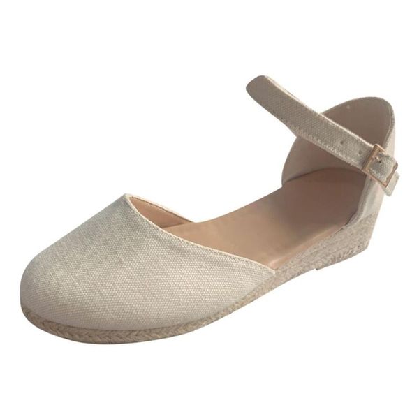 vogue women' buckle ankle strap sandals wedges summer weaving breathable shoes fashion casual shoe outside july 2, Black
vogue women' buckle ankle strap sandals wedges summer weaving breathable shoes fashion casual shoe outside july 2, Black
