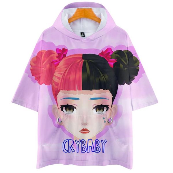 men's t-shirts y2k kawaii hoodie men cry baby melanie martinez leisure short-sleeved sweatshirt women summer anime harajuku streetwear, White;black
men's t-shirts y2k kawaii hoodie men cry baby melanie martinez leisure short-sleeved sweatshirt women summer anime harajuku streetwear, White;black
