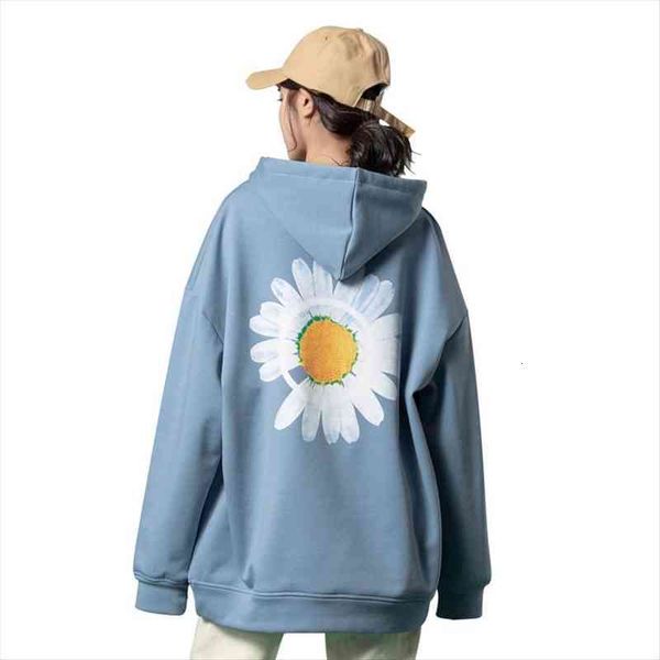 women hoodies daisy print harajuku autumn winter warm fleece hooded sweatshirts plus size pullovers pockets coats, Black
women hoodies daisy print harajuku autumn winter warm fleece hooded sweatshirts plus size pullovers pockets coats, Black