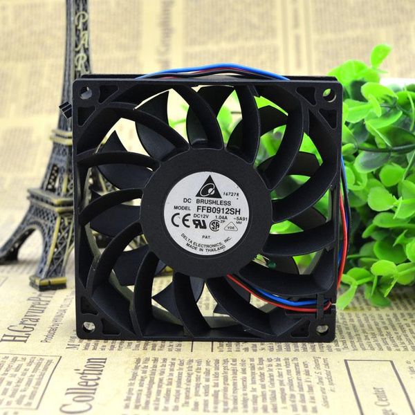 lapcooling pads radiator cpu cooler fan for chassis pc server 92*92*25mm ffb0912sh -5a91 dual motor 4100rpm 9025 dc 12v 1.04a 3 wires
lapcooling pads radiator cpu cooler fan for chassis pc server 92*92*25mm ffb0912sh -5a91 dual motor 4100rpm 9025 dc 12v 1.04a 3 wires