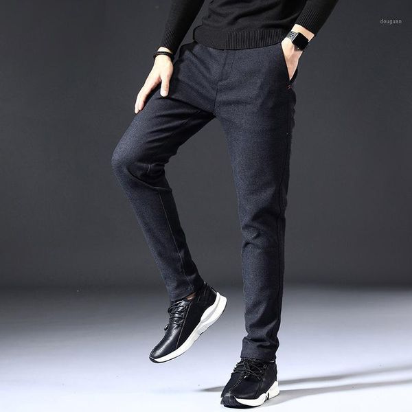 men's pants business casual office trousers male black gray regular fit slim fashion elastic work woolen long autumn brand
men's pants business casual office trousers male black gray regular fit slim fashion elastic work woolen long autumn brand