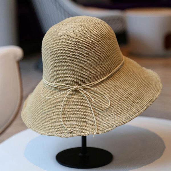 wide brim hats handmade special lafite straw sun hat for women summer sunshade beach protection folding, Blue;gray
wide brim hats handmade special lafite straw sun hat for women summer sunshade beach protection folding, Blue;gray