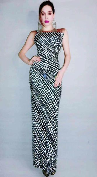 casual dresses women summer dress 2021 diamond handmade customized high quality maxi nightclub bar party singer dancer show costume, Black;gray
casual dresses women summer dress 2021 diamond handmade customized high quality maxi nightclub bar party singer dancer show costume, Black;gray