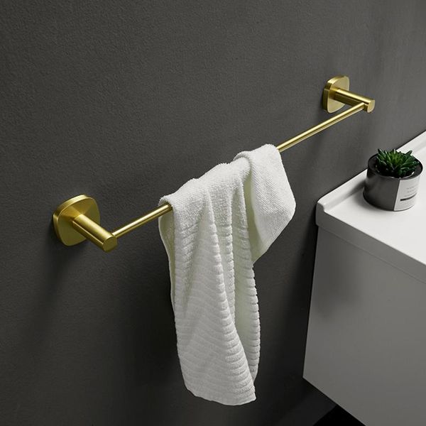 towel racks brushed gold aluminum bathroom bar wall mounted hanger single rack organizer storage shelf bath accessories
towel racks brushed gold aluminum bathroom bar wall mounted hanger single rack organizer storage shelf bath accessories