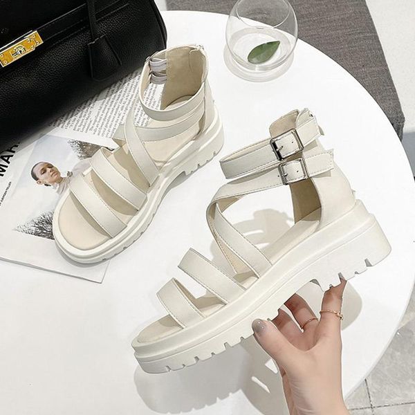 sandals 2021 women square heel gladiator shoes rome casual fashion female slippers flip flops ladies slides, Black
sandals 2021 women square heel gladiator shoes rome casual fashion female slippers flip flops ladies slides, Black
