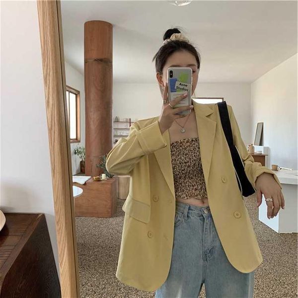women's suits & blazers big size fat mm loose medium length spring and autumn thin suit sister double breasted leisure long sleeve coat, White;black
women's suits & blazers big size fat mm loose medium length spring and autumn thin suit sister double breasted leisure long sleeve coat, White;black