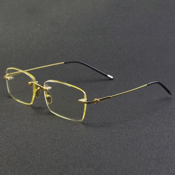design glasses vintage glasses men women crystal stone lens rimless sunglasses man retro yellow eyeglasses clear eyewear oculos j1yf, White;black
design glasses vintage glasses men women crystal stone lens rimless sunglasses man retro yellow eyeglasses clear eyewear oculos j1yf, White;black