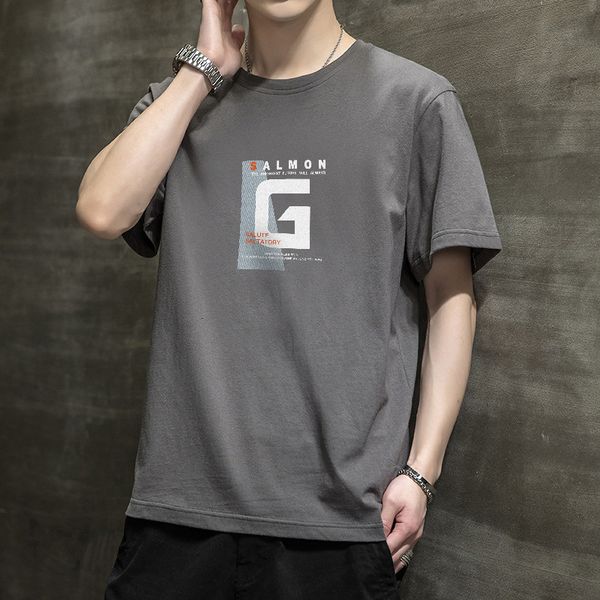 men's t shirts short t-shirt summer thin cotton brand bottom shirt trend loose half sleeve c, White;black
men's t shirts short t-shirt summer thin cotton brand bottom shirt trend loose half sleeve c, White;black