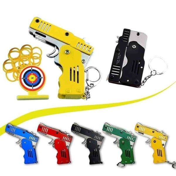 5444springs full metal mini folding rubber band six bursts guns shooting outdoor sports keychain toy new year boys gifts
5444springs full metal mini folding rubber band six bursts guns shooting outdoor sports keychain toy new year boys gifts
