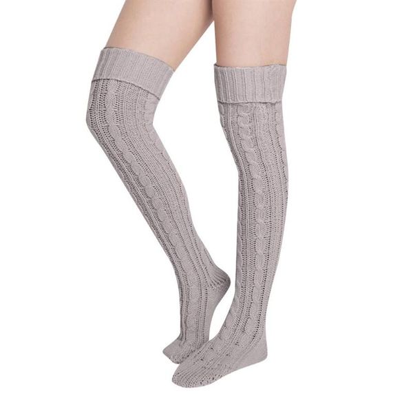 sports socks girls ladies women thigh high over the knee long knitted stockings warm for winter cycling running school dress boots, Black 
sports socks girls ladies women thigh high over the knee long knitted stockings warm for winter cycling running school dress boots, Black